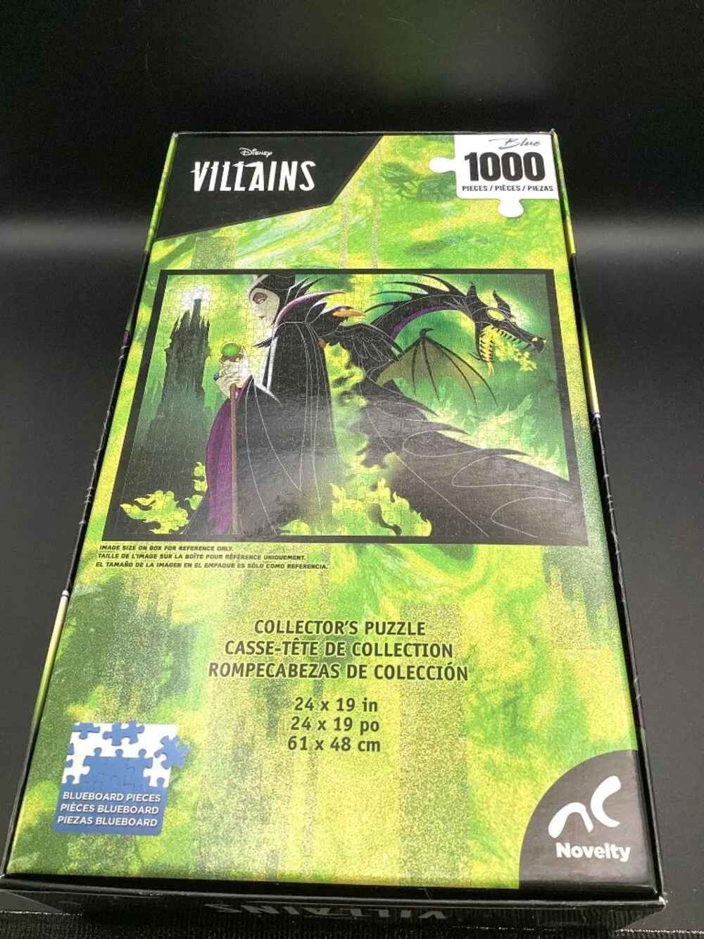 Disney Villains 1000 Piece Jigsaw Puzzle Maleficent Excellent Used Condition Box